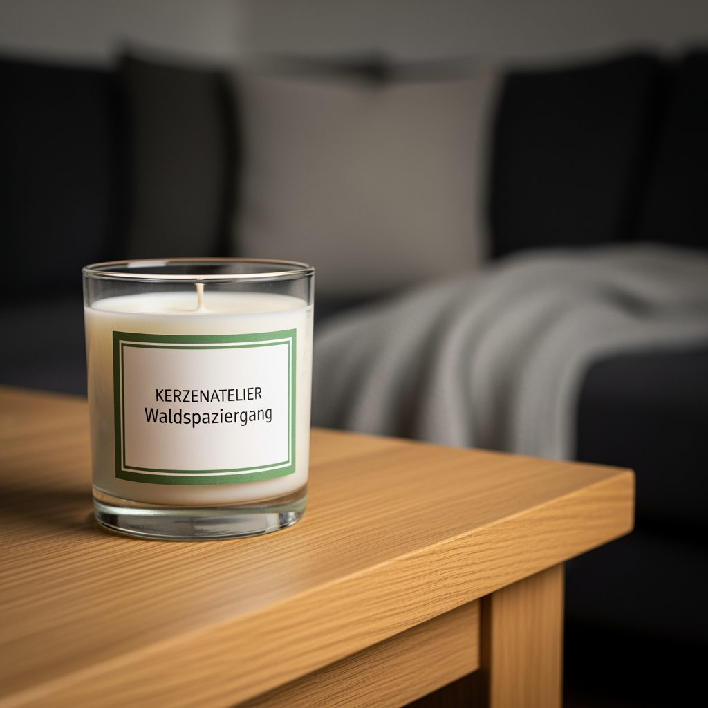 Duftkerze „Waldspaziergang“