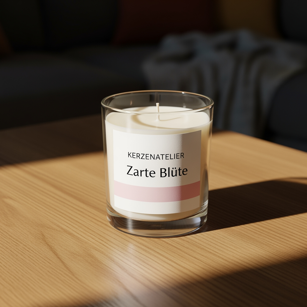 Duftkerze „Zarte Blüte“